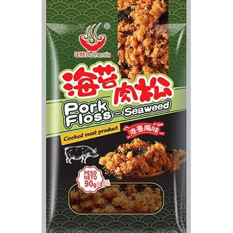Authentic Pork Floss Krispigt Sjögräs 90g