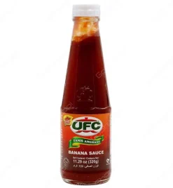 Banana Sauce Hot (Het Banansås) 320g UFC