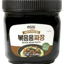 Black Bean Paste Jjajang (Svart Bönpasta) 500g Assi