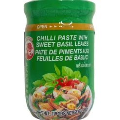 Chili Pasta med Söt Basilika 200g Cock Thailand