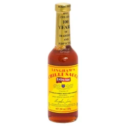 Chilisås Hot&Spicy Extra Stark 358g Lingham’s
