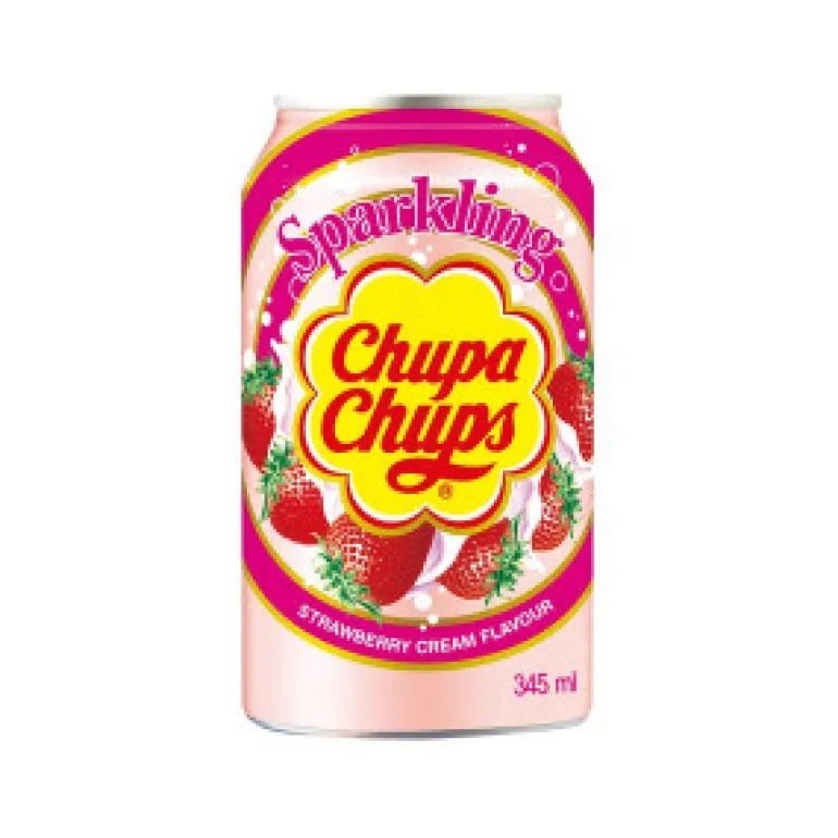 Chupa Chups Strawberry and Cream 345ml