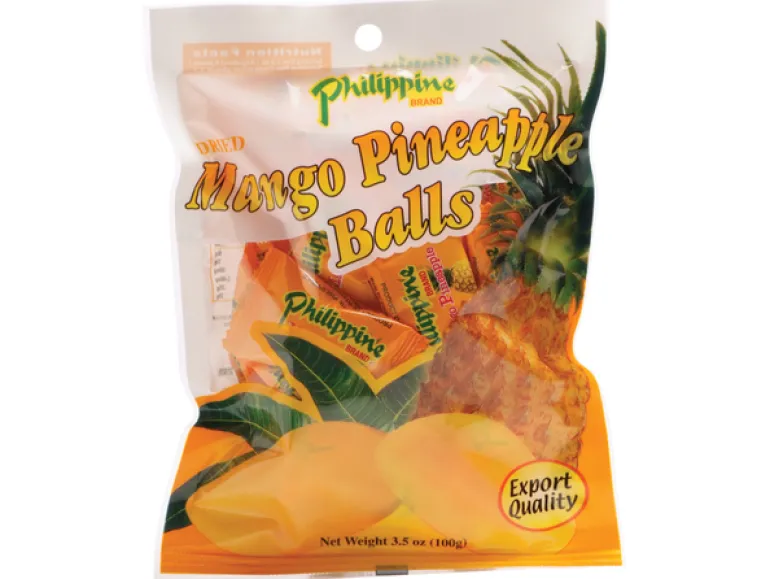 Dried Mango & Pineapple Balls 100g