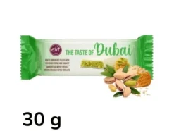 Dubai Vit Choklad Pistage & Kadayif 30g Elit