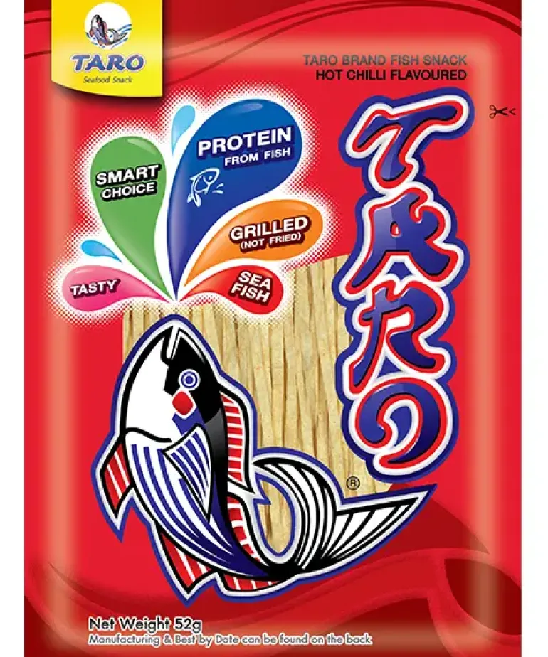 Fisk Snacks Hot Chilli 52g Taro