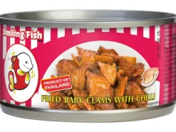 Fried Baby Clams with Chilli 70g Smiling Fish