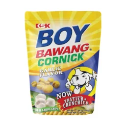 Friterad Majskorn Snacks Vitlök 500g Boy Bawang