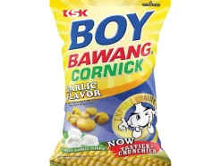 Friterad Majskorn Vitlökssmak 90g Bawang