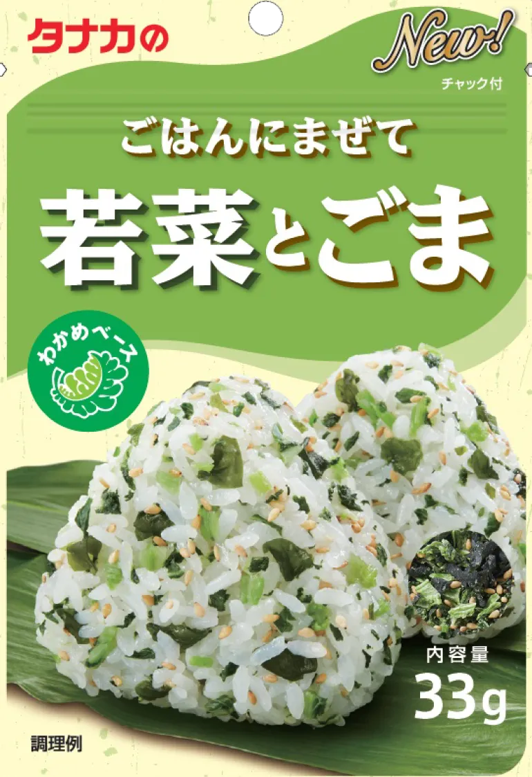 Furikake Onigiri Sesam & Wakame 31g Tanaka