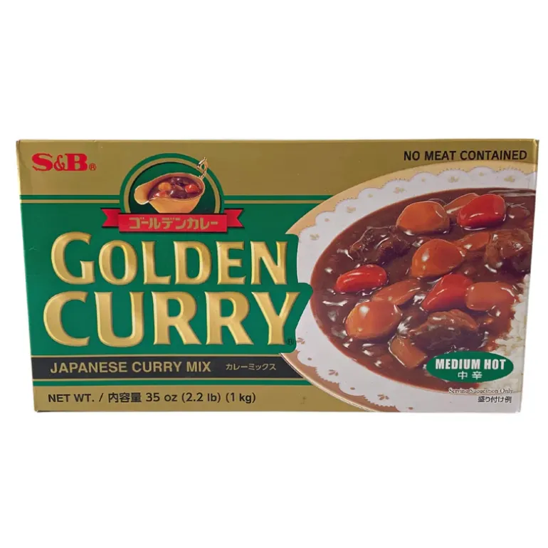 Golden Curry Medium Hot 1Kg S&B