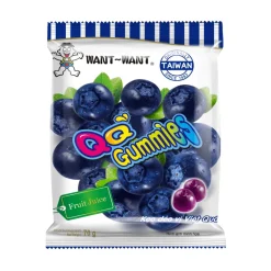 Gummy Candy Blåbär 70g QQ