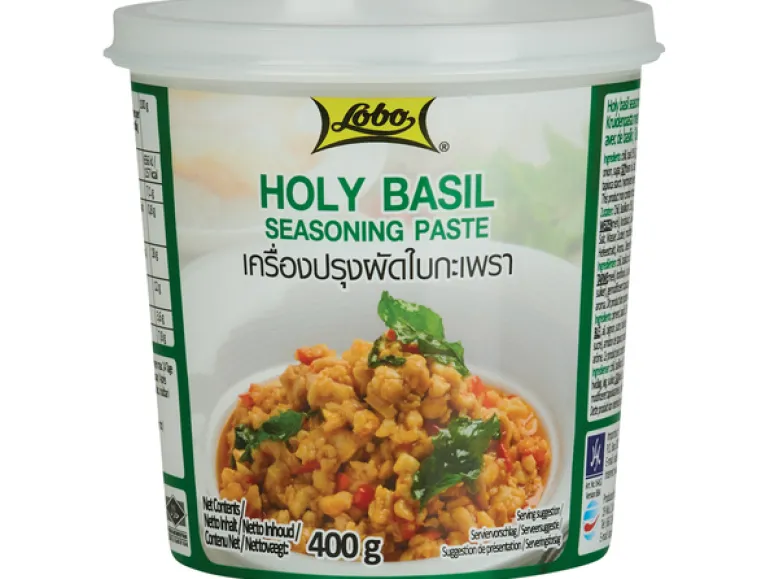 Holy Basil Seasoning Paste Pad Ka Prao 400g Lobo