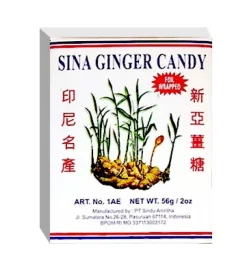 Ingefära Godis Original 56g Sina