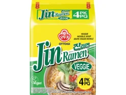 Instant Noodles Jin Ramen Vegetable 4PK 440g