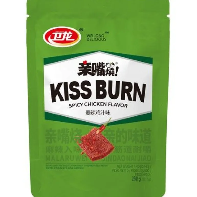Kiss Burn Spicy Chicken Snacks 260g