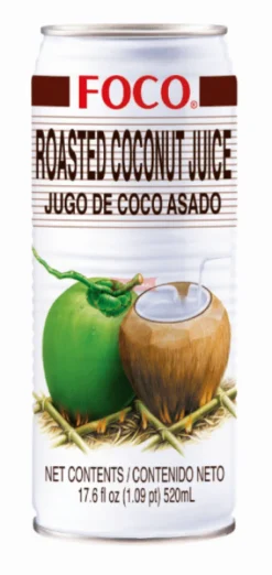 Kokos Dricka Rostad 520ml Foco