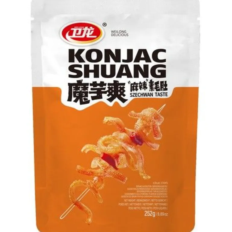 Konjac Shuang Snacks Szechuan 252g WeiLong
