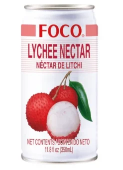 Lychee Nektar Dryck 350ml Foco