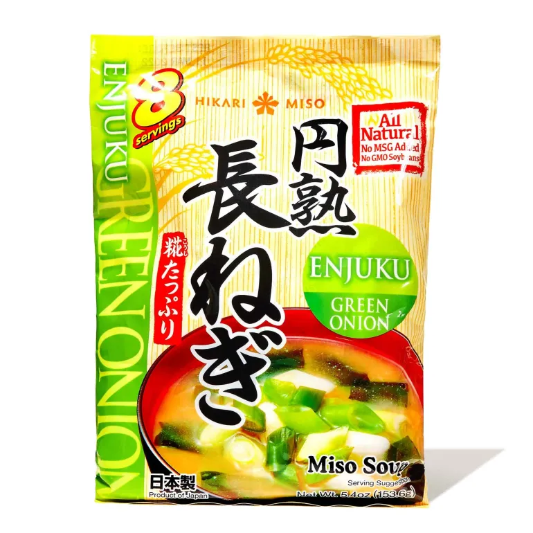 Misosoppa Färsk Salladslök & Wakame 8 portioner Hikari