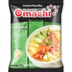 Omachi Potatis Nudlar Räksmak 80g