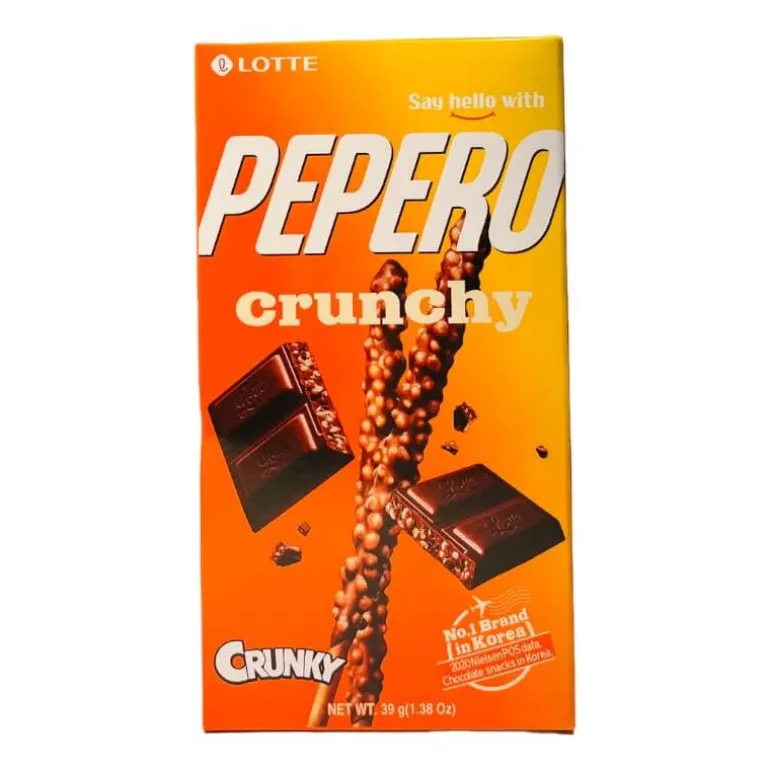 Pepero Crunchy Crunky Choklad 39g
