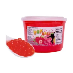 Popping Boba Pearls Strawberry 950g Pinshan