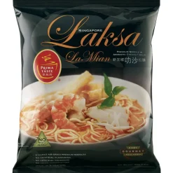 Prima Taste Laksa La Mian Snabbnudlar med äkta Currypasta & Kokosmjölk 185g