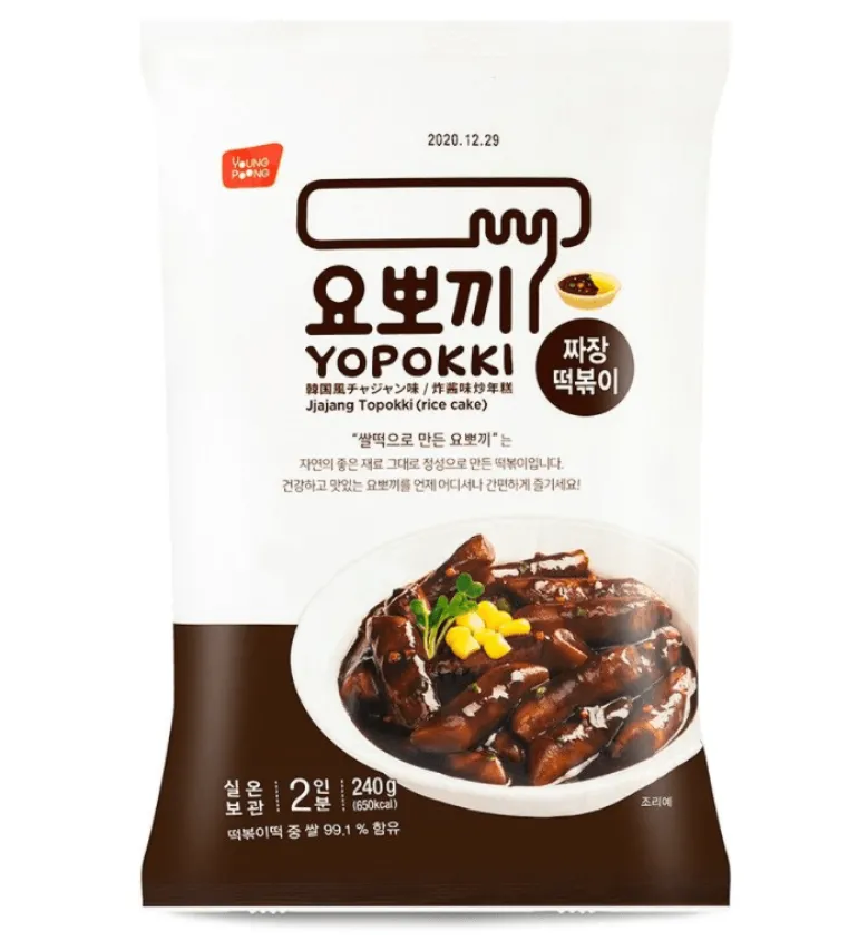 Rice Cake Jjajang 240g Yopokki