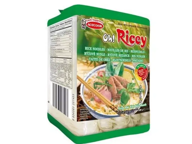 Risnudlar till Vietnamesisk Pho 500g Oh Ricey