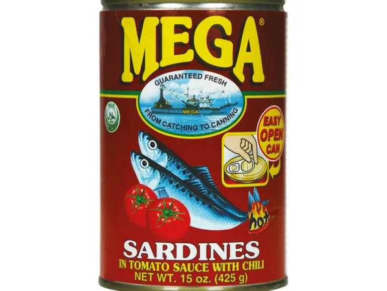 Sardiner i Tomatsås med Chili 425g Mega
