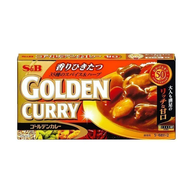 S&B Japanese Golden Curry Sweet 198g