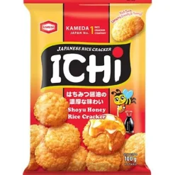 Shoyu Honey Rice Crackers 100g ICHI