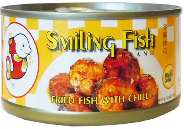 Stekt Makrill med Chili 90g Smiling Fish