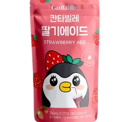 Strawberry Ade 180ml Cantabile