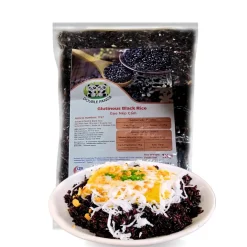 Svart Klibbigt Ris 1Kg Double Panda