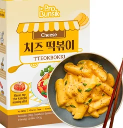 Tteokbokki Rice Cake Cheese 2 Portion 343g Probunsik