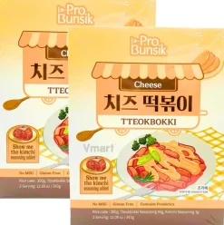 Tteokbokki Rice Cake Cheese 2 Portion 343g Probunsik