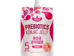 Vegansk Kollagen Konjac Jelly Persika 120g Delief